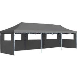 vidaXL Pop-Up Party Tent with 5 Sidewalls 3x9 m