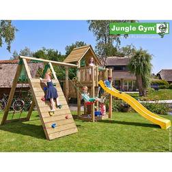 Nordic Play Playtower Jungle Gym Cubby Complete incl Climb Module X'tra & Slide