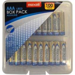 Maxell LR03 AAA Alkaline Compatible 100-pack