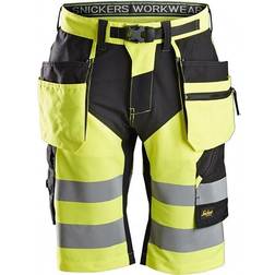 Snickers Workwear 6933 FlexiWork High Vis Holster Pocket Shorts