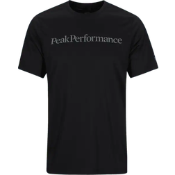 Peak Performance Alum Light Ss T-shirt Men - Black