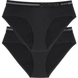 Dorina Eco Moon Menstrual Panties 2-pack - Black