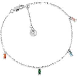 Sif Jakobs Princess Anklet - Silver/Multicolour