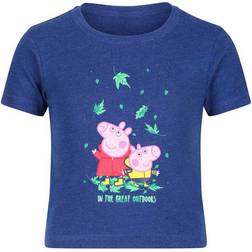 Regatta Peppa Pig Printed Short Sleeve T-Shirt - New Royal (RKT126-Z8B)