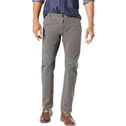 Dockers Slim Fit Smart 360 Flex Alpha Khaki Pants - Burma Grey/Grey