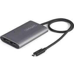 StarTech USB C-2xDisplayPort 1.4 M-F 0.5m
