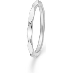 Mads Z Poetry Edge Ring - Silver