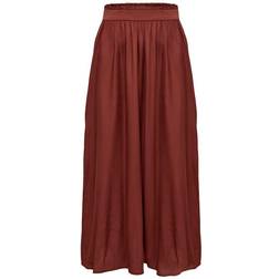 Only Paperbag Maxi Skirt - Brown/Henna