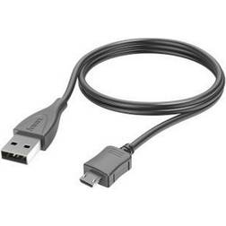Hama Basic Line USB A-USB Micro-B 2.0 1m