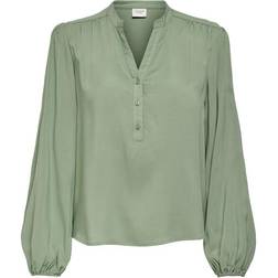 Only Long Sleeved Shirt - Green/Sea Spray