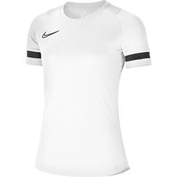 Nike Dri-FIT Academy Football T-shirt Women - White/Black