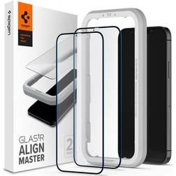 Spigen GLAS.tR AlignMaster Screen Protector for iPhone 12 mini 2-Pack