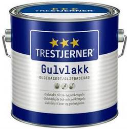 Trestjerner Floor Varnish Oil Based Silk Matte Träskydd Transparent 3L