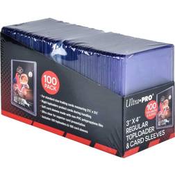 Ultra Pro Regular Toploaders & Card Sleeves 3" x 4" 100-pack
