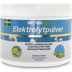 Better You Elektrolytpulver Lemon 150g 30 st