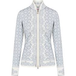 Dale of Norway Christiania Women's Jacket - Off White/Metal Grey