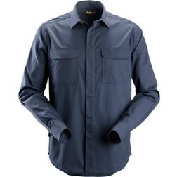 Snickers Workwear Service Long Sleeve Shirt - Navy