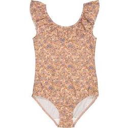 Wheat Marie Swimsuit - Flowers And Seashells (1732D-169-9054)
