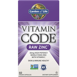 Garden of Life Vitamin Code Raw Zinc 60 st