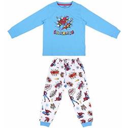 Creda Spiderman Pyjamas - Blue/White