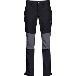 Bergans Nordmarka Hybrid W Pants - Black/Solid Dark Grey