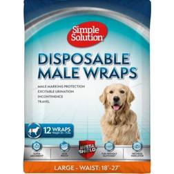 Simple Solution Disposable Male Wrap Medium