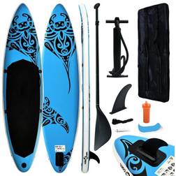 vidaXL Inflatable SUP Surfboard Set
