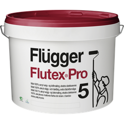 Flügger Flutex Pro 5 Väggfärg Vit 10L