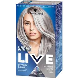 Schwarzkopf Live Intense Colour Urban Metallics U71 Metallic Silver