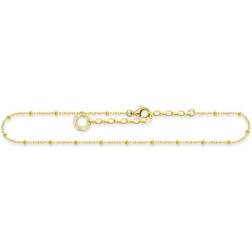 Thomas Sabo Dots Chain Ankle - Gold