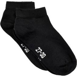 Minymo Ankle Sock 2-pack - Black (5076-106)