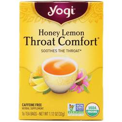 Yogi Honey Lemon Throat Comfort Tea 32g 16st