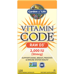 Garden of Life Vitamin Code Raw D3 2000lu 120 st