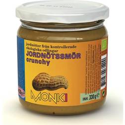 Monki Jordnötssmör Crunchy 330g
