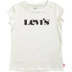 Levi's SS Graphic Tee - White/Black (4EC982-001)