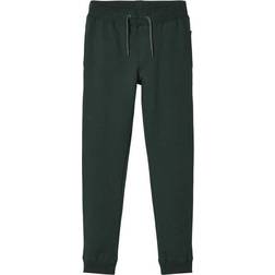 Name It Solid Coloured Sweat Pants - Green/Darkest Spruce (13153684)