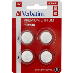 Verbatim CR2016 3V 4-pack