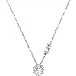 Michael Kors Premium Necklace - Silver/Transparent