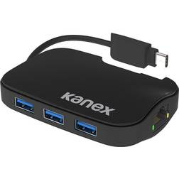 Kanex USB C-3USB A/RJ45 M-F Adpater