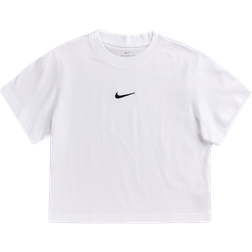 Nike Older Kid's Sportswear T-shirt - White/Black (DH5750-100)