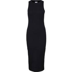 Vero Moda Tight Fit Midi Dress - Black