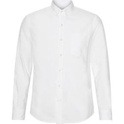 Colorful Standard Organic Button Down Shirt Unisex - Optical White