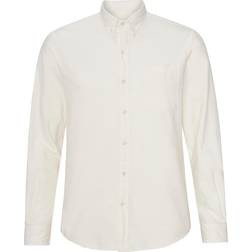 Colorful Standard Organic Button Down Shirt Unisex - Ivory White