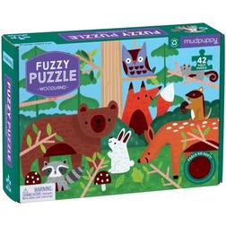 Mudpuppy Woodland Fuzzy Puzzle 42 Bitar