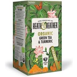 Heath & Heather Organic Green Tea & Turmeric 20st