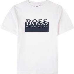 Hugo Boss Logo Detail T-shirt - White