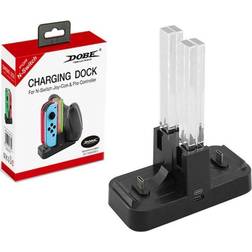 Dobe Nintendo Switch 4 X Charging Station - Black
