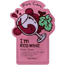 Tonymoly I'm Red Wine Sheet Mask Pore Care