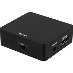 Deltaco HDMI-HDMI/3.5mm/USB Micro B F-F Adapter
