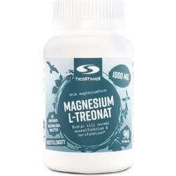 Healthwell Magnesium L Threonate 1000mg 90 st